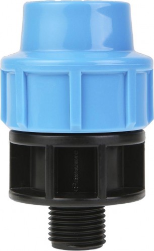 Муфта ДЖИЛЕКС 25 х 1/2" с наружной трубной резьбой 9121 9121