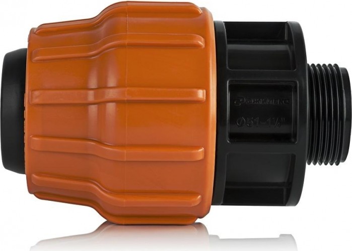 Муфта ДЖИЛЕКС 51 х 1 1/4" для шланга с наружной трубной резьбой 9149 9149