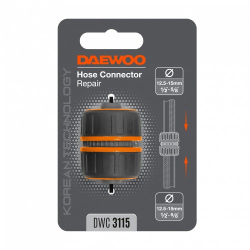 Муфта ремонтная DAEWOO DWC 3115 для шланга 13-15 мм (1/2"-5/8") - изображение 2