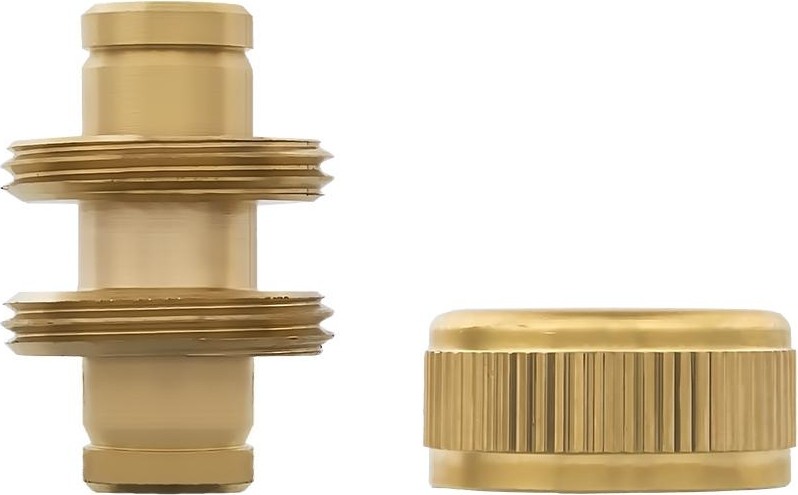 Муфта ремонтная QUATTRO ELEMENTI  1/2"-1/2", латунь 246-371 - изображение 2