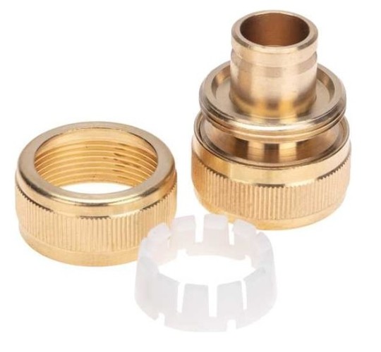 Муфта соединительная ЧЕТЫРЕ СЕЗОНА 62-0274 латунная, для шланга, 3/4" - изображение 3