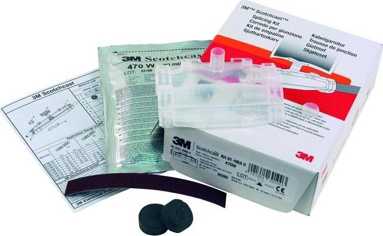 Муфта соединительная заливная 3M Scotchcast® 91-NBA3 для многожильного кабеля 7000008388