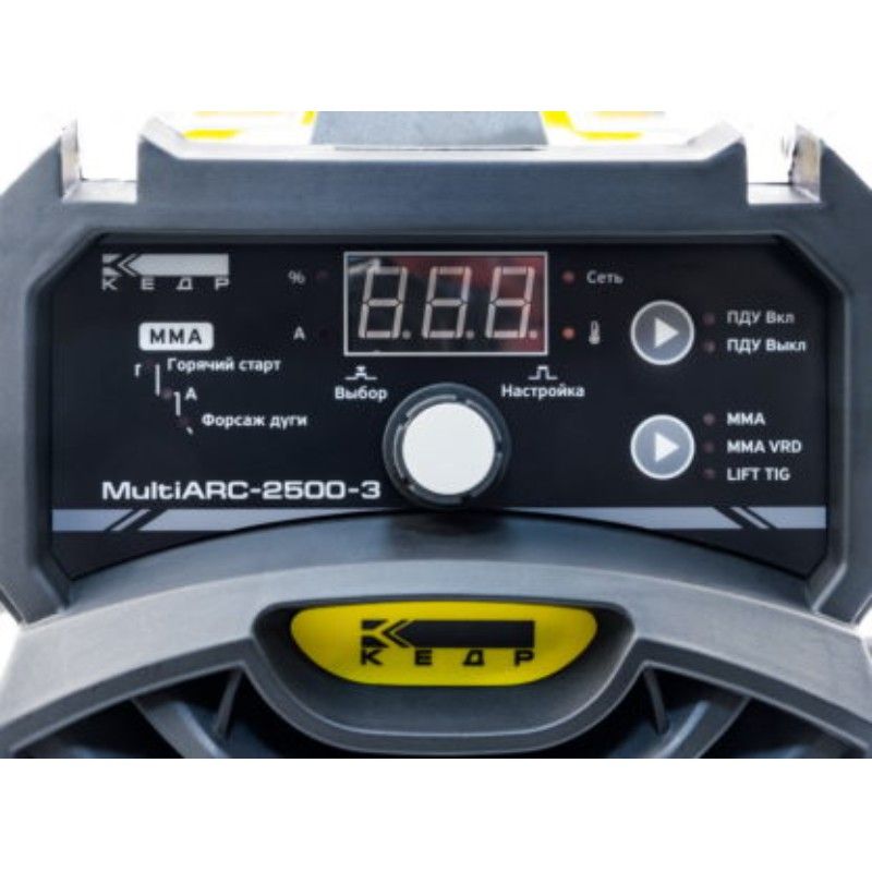 Аппарат инверторный КЕДР MultiARC-2500-3 - изображение 7