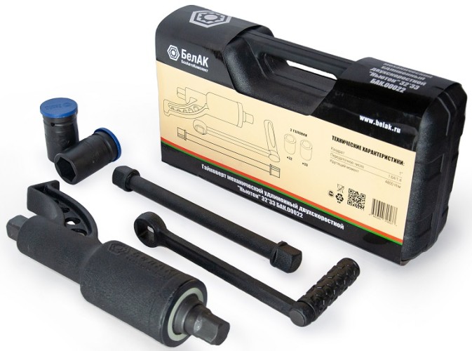 Мультипликатор БелАК "Ньютон" двухскоростной удлиненный 32×33 БАК.00022 - изображение 3