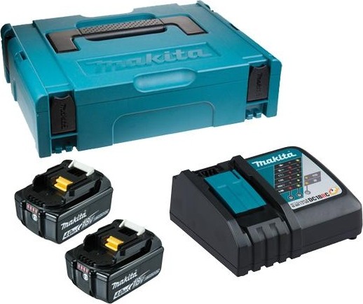 Набор АКБ и ЗУ MAKITA 18.0В 4,0 Ач Li-ion (2шт.) BL1840B/DC18RC (1шт.) 198310-8 198310-8