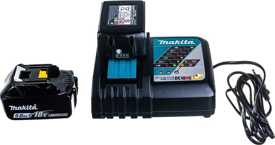 Набор АКБ и ЗУ MAKITA LXT BL1850B Li-ion (2шт.) + ЗУ DC18RC 191L74-5 - изображение 3