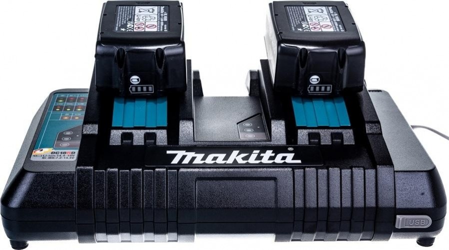 Набор АКБ и ЗУ MAKITA LXT BL1850B  Li-ion (2шт.) + ЗУ DC18RD 191L75-3 - изображение 2