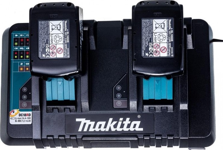 Набор АКБ и ЗУ MAKITA LXT BL1850B  Li-ion (2шт.) + ЗУ DC18RD 191L75-3 - изображение 3