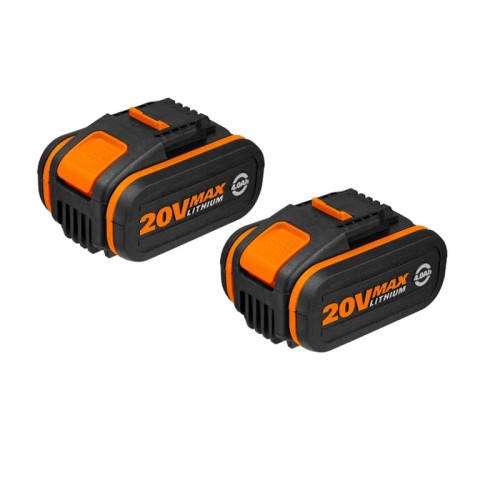 Набор АКБ Worx WA3553.2 (20В 4 Ач) 2шт.