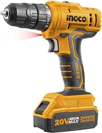 Набор аккумуляторного инструмента INGCO CKLI2048 Li-Ion 2шт - изображение 3