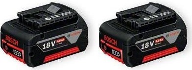 Набор аккумуляторов BOSCH GBA 18,0V 4,0 Ah Li-Ion (2шт) 1600Z00042