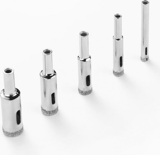 Набор алмазных коронк DEKO DHS01 по стеклу и керамике 15 предметов  065-0541 - изображение 3