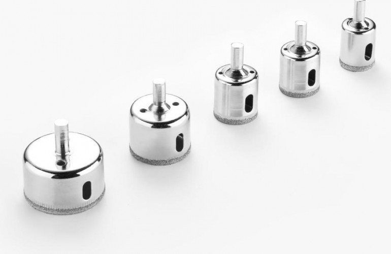 Набор алмазных коронк DEKO DHS01 по стеклу и керамике 15 предметов  065-0541 - изображение 2