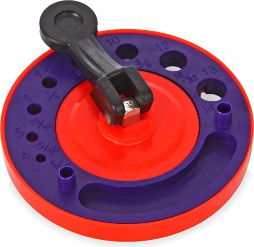 Набор алмазных сверл + кондуктор ПРАКТИКА 5шт. (4-12 мм) 034-687 034-687 - изображение 2