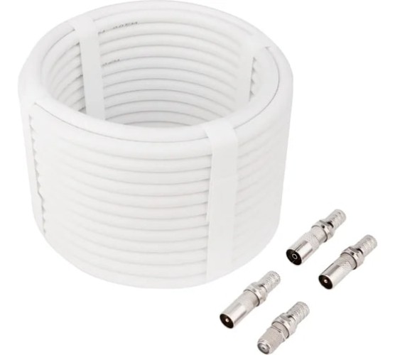 Набор антенный REXANT 06-3090 №11 кабель RG-6U 10м - изображение 2