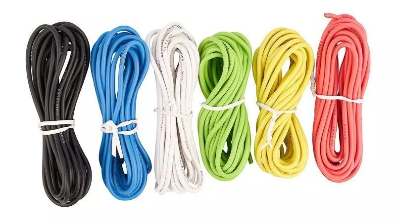 Набор автопровода REXANT 01-6549 «Радуга» 1х1,00 мм, 6 цветов по 3м