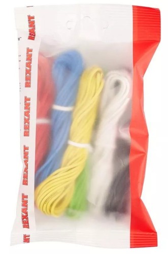 Набор автопровода REXANT 01-6547 «Радуга» 1х0,50 мм, 6 цветов по 3м - изображение 3