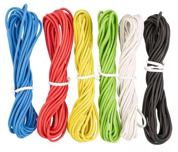 Набор автопровода REXANT 01-6547 «Радуга» 1х0,50 мм, 6 цветов по 3м