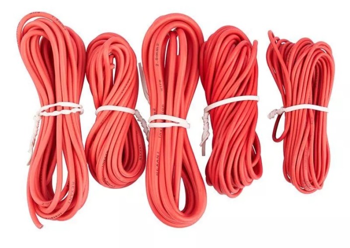 Набор автопровода REXANT 01-6552 «Ассорти» красные