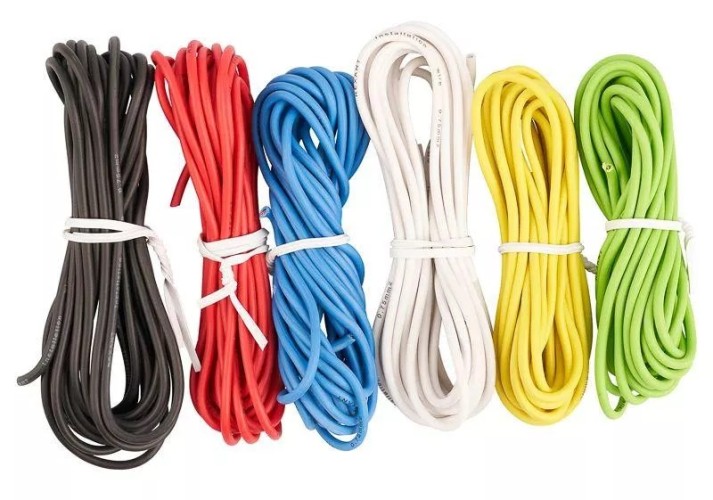 Набор автопровода REXANT 01-6548 «Радуга» 1х0,75 мм, 6 цветов по 3м