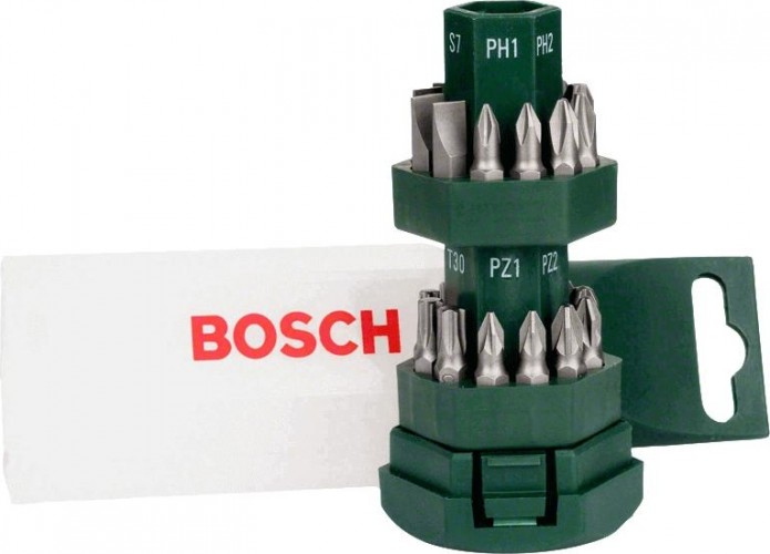 Набор бит BOSCH Биты c держателем 25 шт. 2607019503