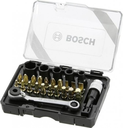 Набор бит BOSCH из 27 шт. GOLD IXO SDB-set 2607017459 - изображение 2