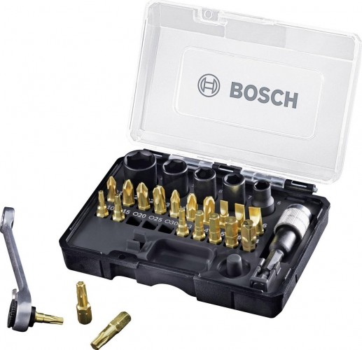 Набор бит BOSCH из 27 шт. GOLD IXO SDB-set 2607017459