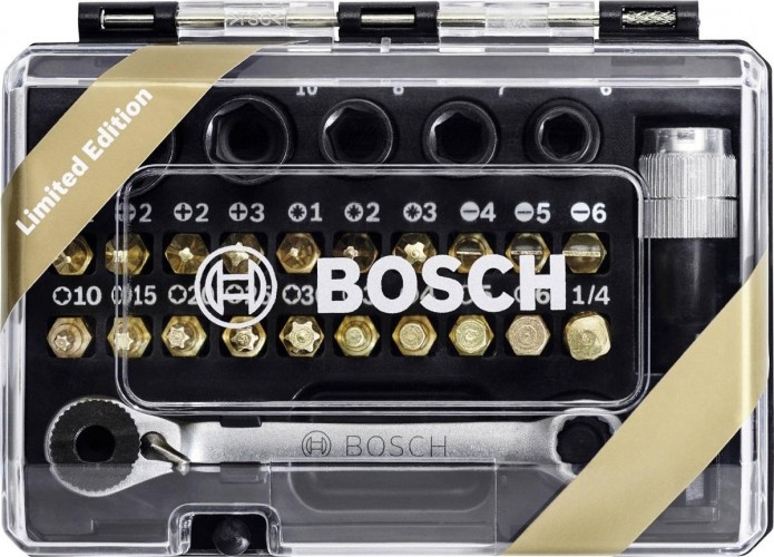 Набор бит BOSCH из 27 шт. GOLD IXO SDB-set 2607017459 - изображение 3