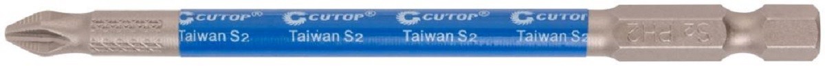 Набор бит Cutop Profi PH2, 100 мм, стальные, 10 шт 83-328