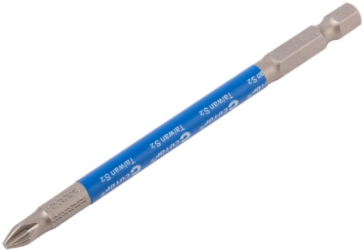 Набор бит Cutop Profi PH2, 100 мм, стальные, 2 шт 83-340 - изображение 2