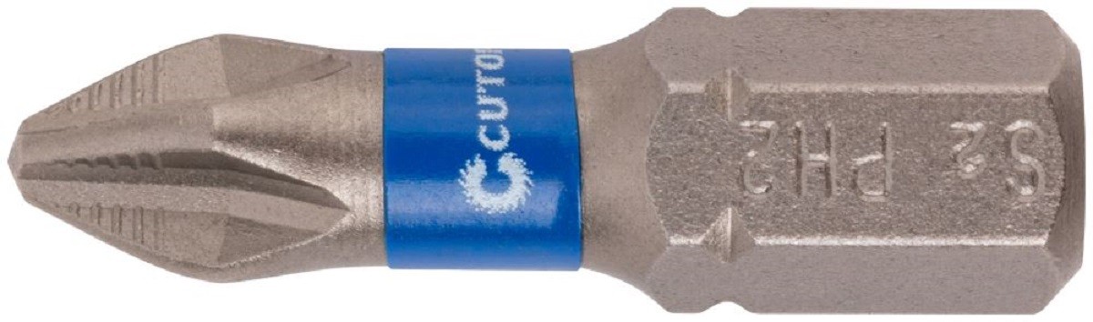 Набор бит Cutop Profi PH2, 25 мм, стальные, 10 шт 83-325