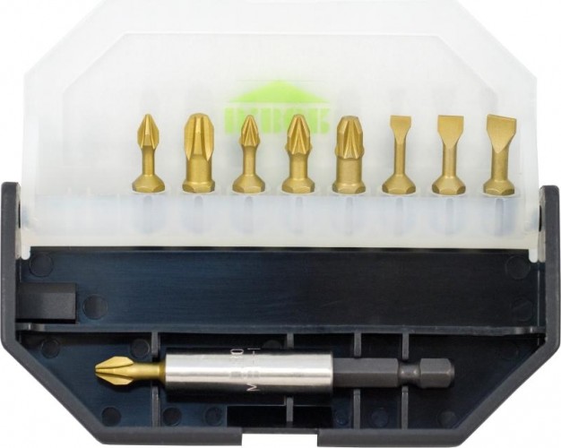 Набор бит  D.BOR TIN-HALF 10 предметов (D-SET-10A-1-TIN) D14-DSET10A1TIN