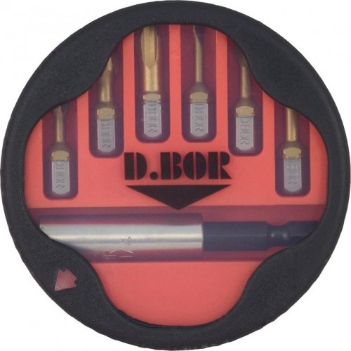 Набор бит  D.BOR TIN-HALF 7 предметов (D-SET-07B-1-TIN) D14-DSET07B1TIN