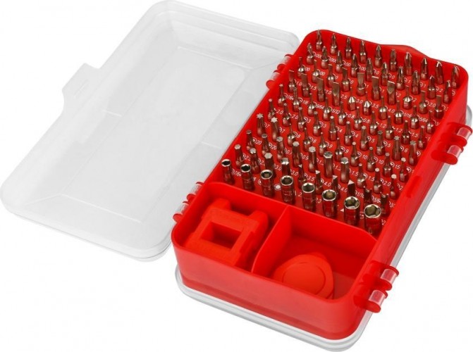 Набор бит DEKO BS108 прецизионных инструментов (108 предметов) 065-0994 - изображение 2