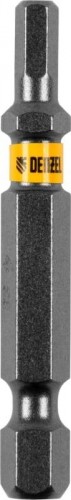 Набор бит Denzel HEX 4х50 сталь s2, шестигранный профиль, 10 шт. 11662 - изображение 3