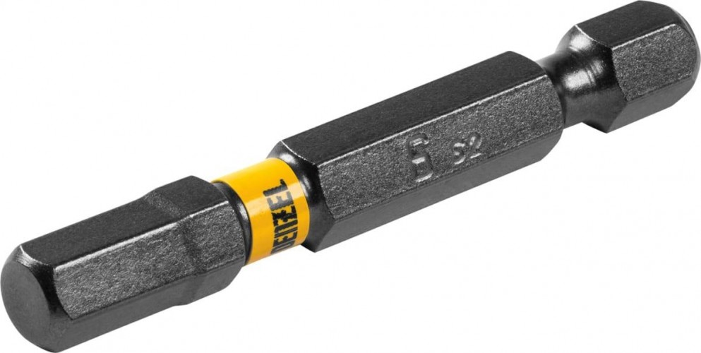 Набор бит Denzel HEX 6х50 сталь s2, шестигранный профиль, 10 шт. 11664 - изображение 2