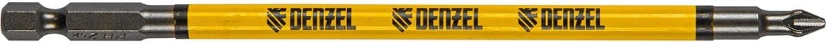 Набор бит Denzel PH2х150 сталь s2, круглый профиль, 5шт. 11647 - изображение 3