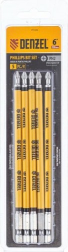 Набор бит Denzel PH2x6" 5 шт. 7711333 - изображение 3