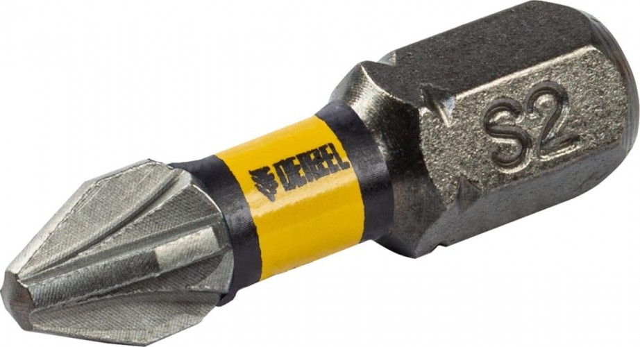 Набор бит Denzel PZ2x25 мм торсионных 10 шт. 11687 - изображение 2