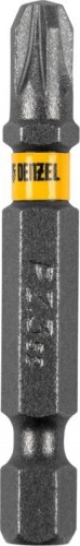 Набор бит Denzel PZ3х50 сталь s2, шестигранный профиль, 10 шт. 11657 - изображение 3