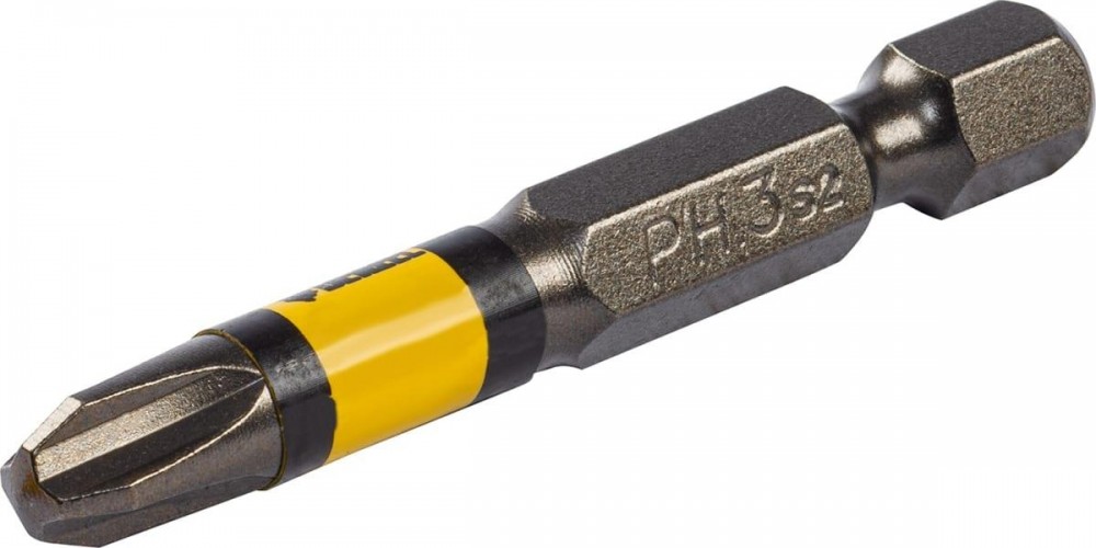 Набор бит Denzel рн1, рн2, рн3, 50 мм, комбиниров рн1, рн2, рн3, 50 мм, комбинированный 3 шт. 11676 - изображение 4