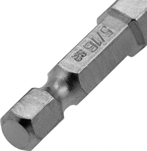 Набор бит Denzel SL5/16"x2" 5 шт. 7711314 - изображение 3