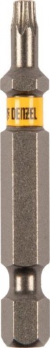 Набор бит Denzel TORX 15х50 сталь s2, шестигранный профиль, 10 шт. 11668 - изображение 3