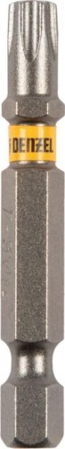Набор бит Denzel TORX 30х50 сталь s2, шестигранный профиль, 10 шт. 11671 - изображение 3