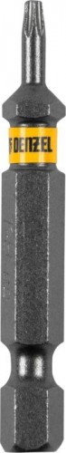 Набор бит Denzel TORX 8х50 сталь s2, шестигранный профиль, 10 шт. 11666 - изображение 3