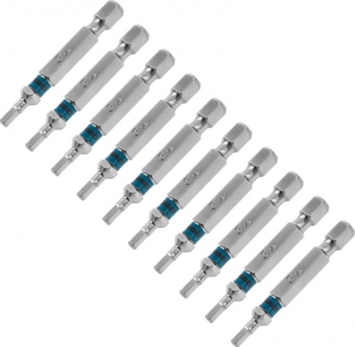 Набор бит GROSS 11462 HEX 3х50, 10 шт.