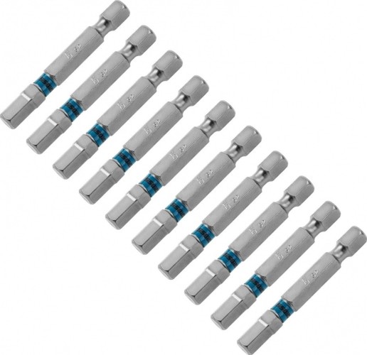 Набор бит GROSS 11465 HEX 6х50, 10 шт.