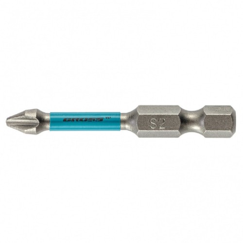 Набор бит GROSS 11490 торсионных PH2x50 мм, 5 шт.