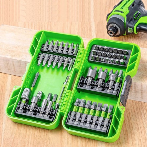 Набор бит и головок GREENWORKS 2 944 407 в кейсе, 70 шт. 2944407 - изображение 4