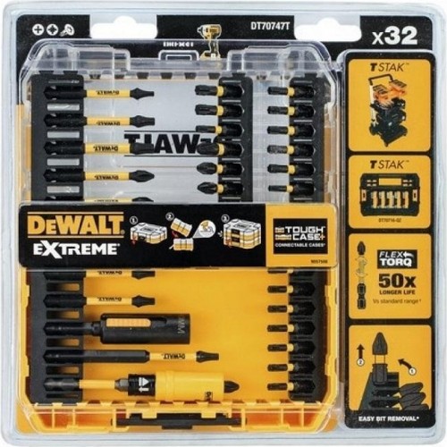Набор бит и насадок DeWALT DT70747T-QZ FLEXTORQ 32 предмета - изображение 3